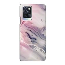 Мраморний чехол на Infinix Note 10 Pro (VPrint) (Пурпурний Мрамор)
