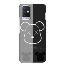 Чехлы для Infinix Note 10 - Bearbrick Louis Vuitton (PREMIUMPrint) (БеарБрик глаза)