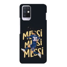 Чехлы для Infinix Note 10 (Leo чемпион) (AlphaPrint) (Messi ПСЖ)