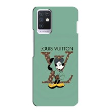 Чехлы Луи Витон для Infinix Note 10 (AlphaPrint - LOUIS VUITTON) (Микки Маус LV)