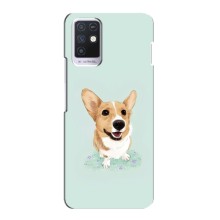 Чехлы с собаками для Infinix Note 10 (VPrint) (Корги)