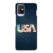 Чохол Прапор USA для Infinix Note 10 (USA)