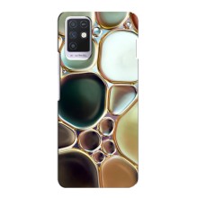 Мраморный чехол на Infinix Note 10 (VPrint) (Радужный Мрамор)