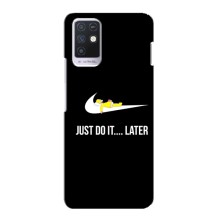 Силиконовый Чехол на Infinix Note 10 с картинкой Nike (Later)