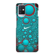 Силиконовый Чехол на Infinix Note 10 с картинкой Nike (Найк зеленый)