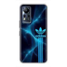 Чехлы Адидас для Infinix Note 11 Pro (AlphaPrint) (Синий Адидас)