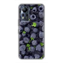 Чехлы с Фруктами для Infinix Note 11 Pro (VPrint) (Ежевика)