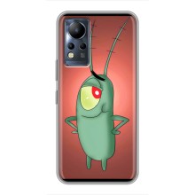 Чехол с картинкой "Одноглазый Планктон" на Infinix Note 11 Pro – Стильный Планктон