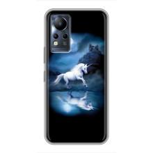 Чехол для Инфиникс Ноут 11 Про - (Единорожки - Новинки) (AlphaPrint) (Единорог)