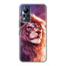 Чехол со Львом для Infinix Note 11 Pro (VPrint) (Красочный Лев)