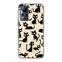 Чехол с рисунком кот на Infinix Note 11 Pro