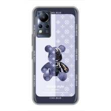 Круті Чохли Луі Віттон для Infinix Note 11 Pro (AlphaPrint) (Медведик LV)