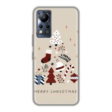 Різдвяні Чохли для Infinix Note 11 Pro (VPrint) (Merry Christmas)