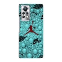 Силиконовый Чехол Nike Air Jordan на Инфиникс Нот 11 Про (Джордан Найк)