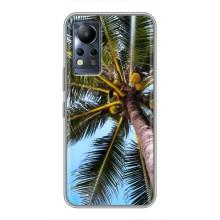 Силиконовый чехол с КАРТИНКАМИ лето для Infinix Note 11 Pro (AlphaPrint) (Пальма)
