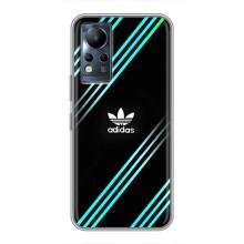 Чехлы Адидас для Infinix Note 11 (AlphaPrint) (Адидас с полосами)