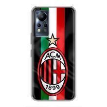 Чехлы для Infinix Note 11 (VPrint) - Футбольные клубы (ФК Милан)