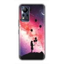 Чехлы для любимой на Инфиникс Ноут 11 (VPrint) (С шариками)