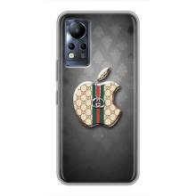 Чехлы ГУЧЧИ для Инфиникс Ноут 11 (AlphaPrint) (Apple gucci)