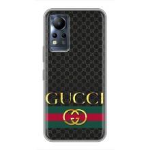 Чехлы ГУЧЧИ для Инфиникс Ноут 11 (AlphaPrint) (Gucci оригинал)