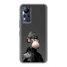 Чехлы с Обезьянами NFT для Infinix Note 11 (AlphaPrint) (стильная обезьяна NFT)
