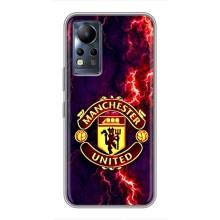 Чехол Манчестер Юнайтед для Инфиникс Ноут 11 (AlphaPrint) (огненный Манчестер)