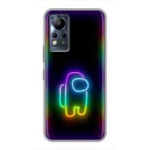 Чехол Амонг Ас для Infinix Note 11 (AlphaPrint) (Яркий скин)