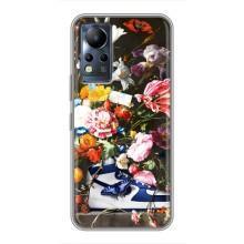 Чехол для Infinix Note 11 - с принтом Найк (AlphaPrint) (Стиль Найк)