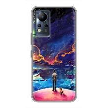 Космические Чехлы для Инфиникс Ноут 11 (VPrint) (Галактический вид)