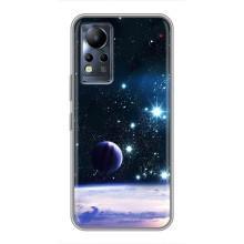 Космические Чехлы для Инфиникс Ноут 11 (VPrint) (Космический вид)