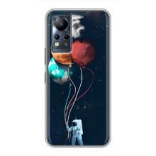 Космические Чехлы для Инфиникс Ноут 11 (VPrint) (Планеты шарики)