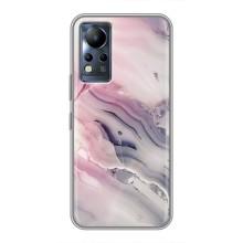 Мраморный чехол на Infinix Note 11 (VPrint) (Пурпурный Мрамор)