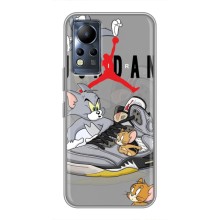 Силиконовый Чехол Nike Air Jordan на Инфиникс Нот 11 – Air Jordan