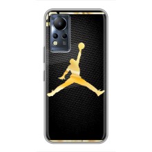 Силиконовый Чехол Nike Air Jordan на Инфиникс Нот 11 – Джордан 23