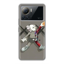 Чехлы для Infinix Note 12 2023 - Bearbrick Louis Vuitton (PREMIUMPrint) (Беарбрик Джордан)