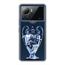 Чехлы для Infinix Note 12 2023 (VPrint) - Футбольные клубы (Кубок ЛЧ)
