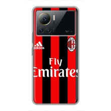 Чехлы для Infinix Note 12 2023 (VPrint) - Футбольные клубы (Milan)