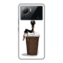 Чехлы Луи Витон для Infinix Note 12 2023 (AlphaPrint - LOUIS VUITTON) (кофе LOUIS VUITTON)