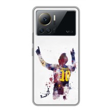 Чехлы Месси для Infinix Note 12 2023 (AlphaPrint) (Messi Barca)