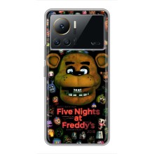 Чехлы Пять ночей с Фредди для Инфиникс Ноут 12 (2023) (Freddy)