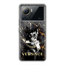 Чехлы VERSACE для Инфиникс Нот 12 (2023) (PREMIUMPrint) (AlphaPrint-ген.)