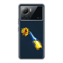 Чехол для Патриота Украины Infinix Note 12 2023 - (AlphaPrint) (Коктейль молотова)