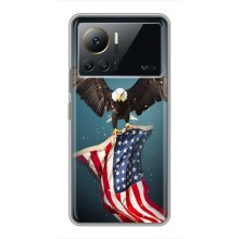 Чохол Прапор USA для Infinix Note 12 2023 (Орел і прапор)