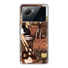 Чехол Стиль Louis Vuitton на Infinix Note 12 2023 – Мода Луи Виттон