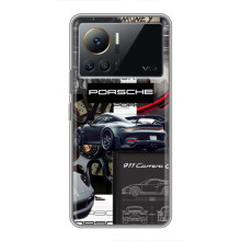 Чохол з авто Порше для Infinix Note 12 2023 – Колаж Порше