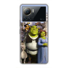 Чохол з мультфільмом Шрек на Infinix Note 12 2023