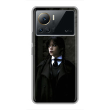 Чехол с дизайном Венздей 2 на Infinix Note 12 2023 (Уэнсдей в костюме)