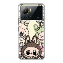 Чохол з Лабубу на Infinix Note 12 2023 – Колаж Лабубу