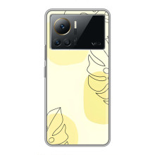 Силконовий чохол з принтом в квітах на Infinix Note 12 2023