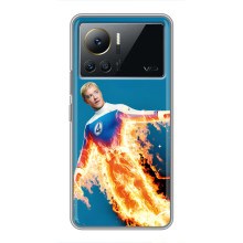 Чохол з принтом Фантастична четвірка для Infinix Note 12 2023 – Людина-факел